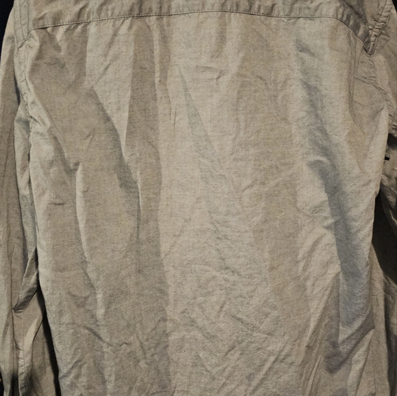 ARMANI  mens button down long sleeve shirt size L - Picture 3 of 3